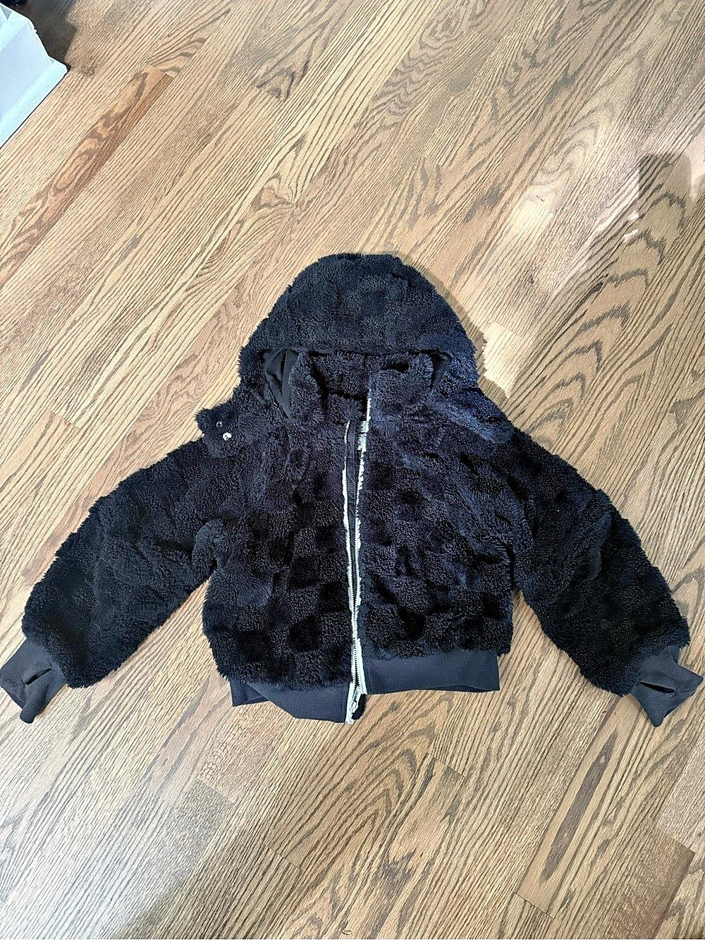 All in Motion Black Fleece Jacket Size Small Like New